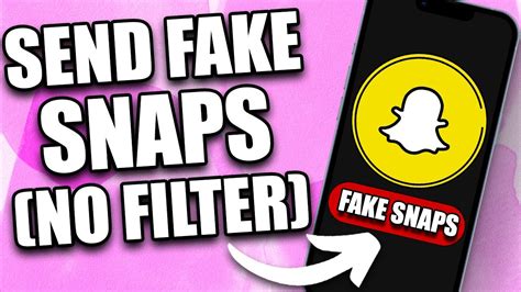 create a fake snap